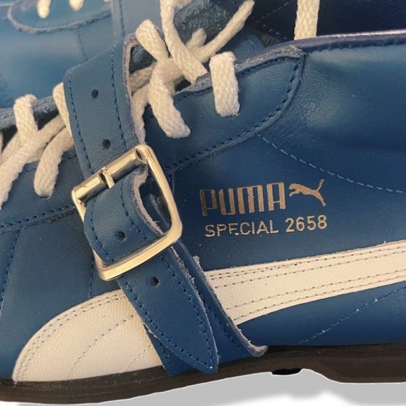 Men\'s Vintage 1980\'s Puma Weightlifting Shoes Size 6 1/2 main image 12
